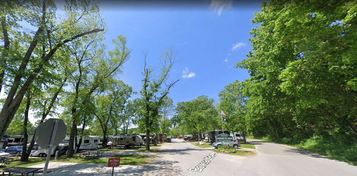Campground Google Earth Enterance