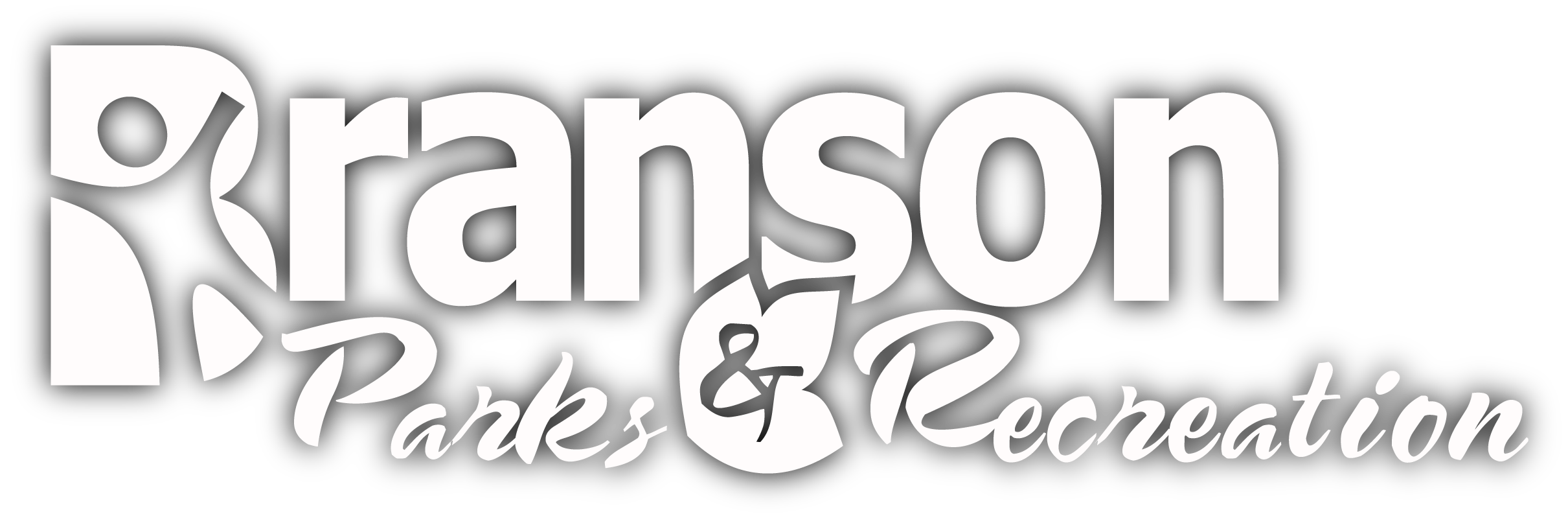 Parks And Rec White-shadow Logo